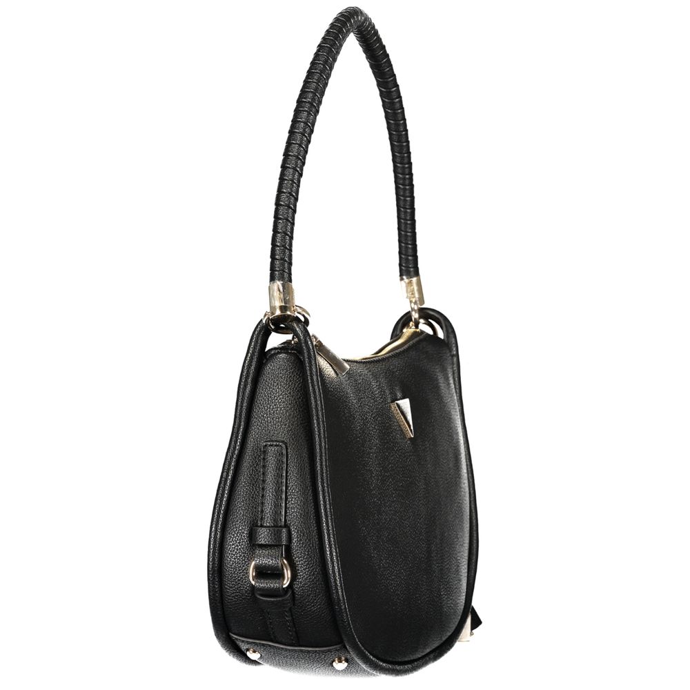 Guess Jeans Schwarze Damen-Handtasche aus Polyurethan