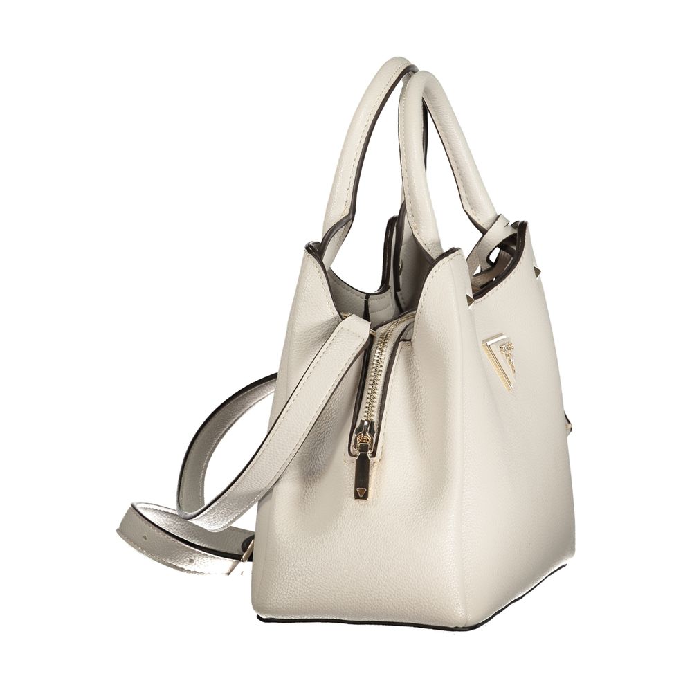 Guess Jeans Grey Women's Polyurethane Handbag