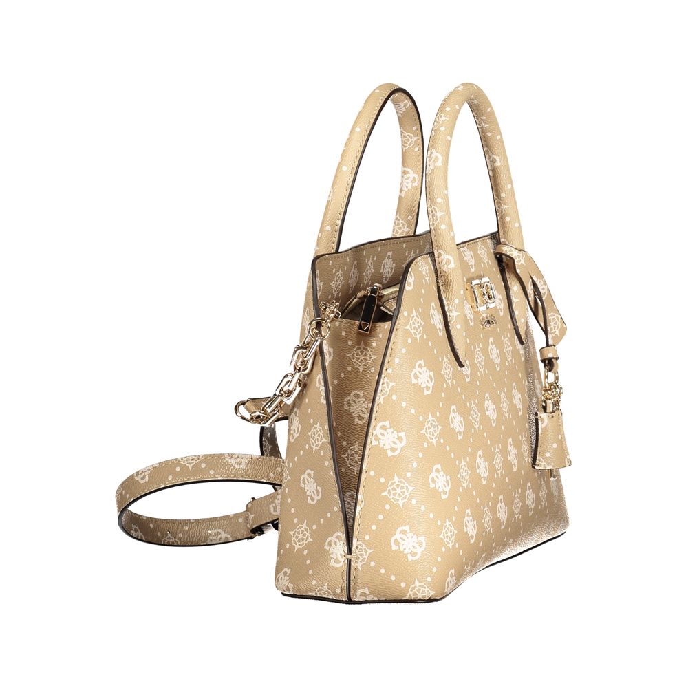 Guess Jeans Women's Black Polyurethane Shoulder Bag