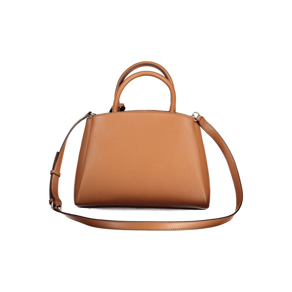 Guess Jeans Braune Handtasche aus Polyethylen