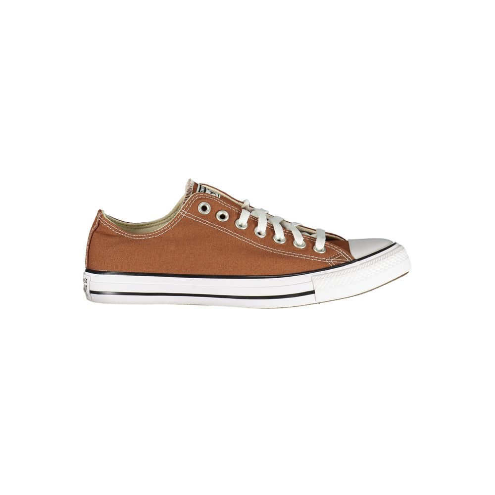 Converse Brown Low-Top Polyester Sneakers