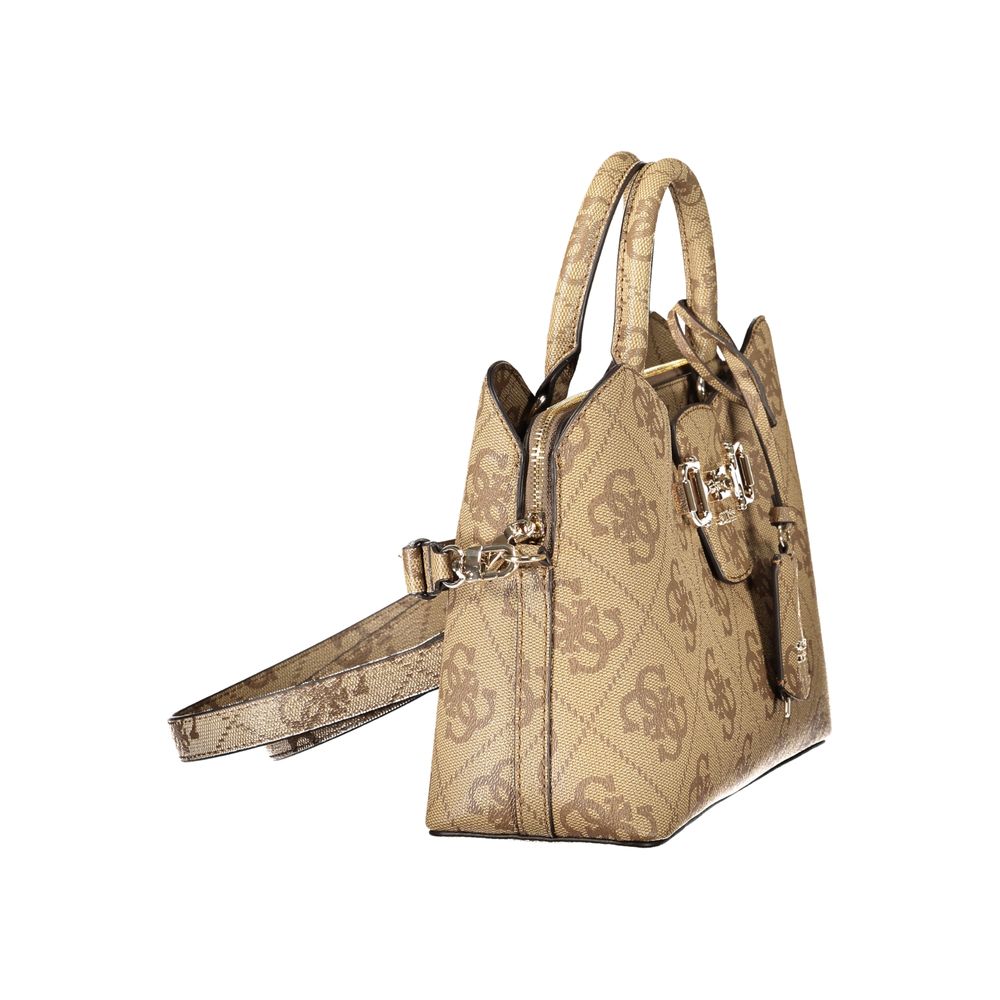Guess Jeans Beige Polyethylene Handbag