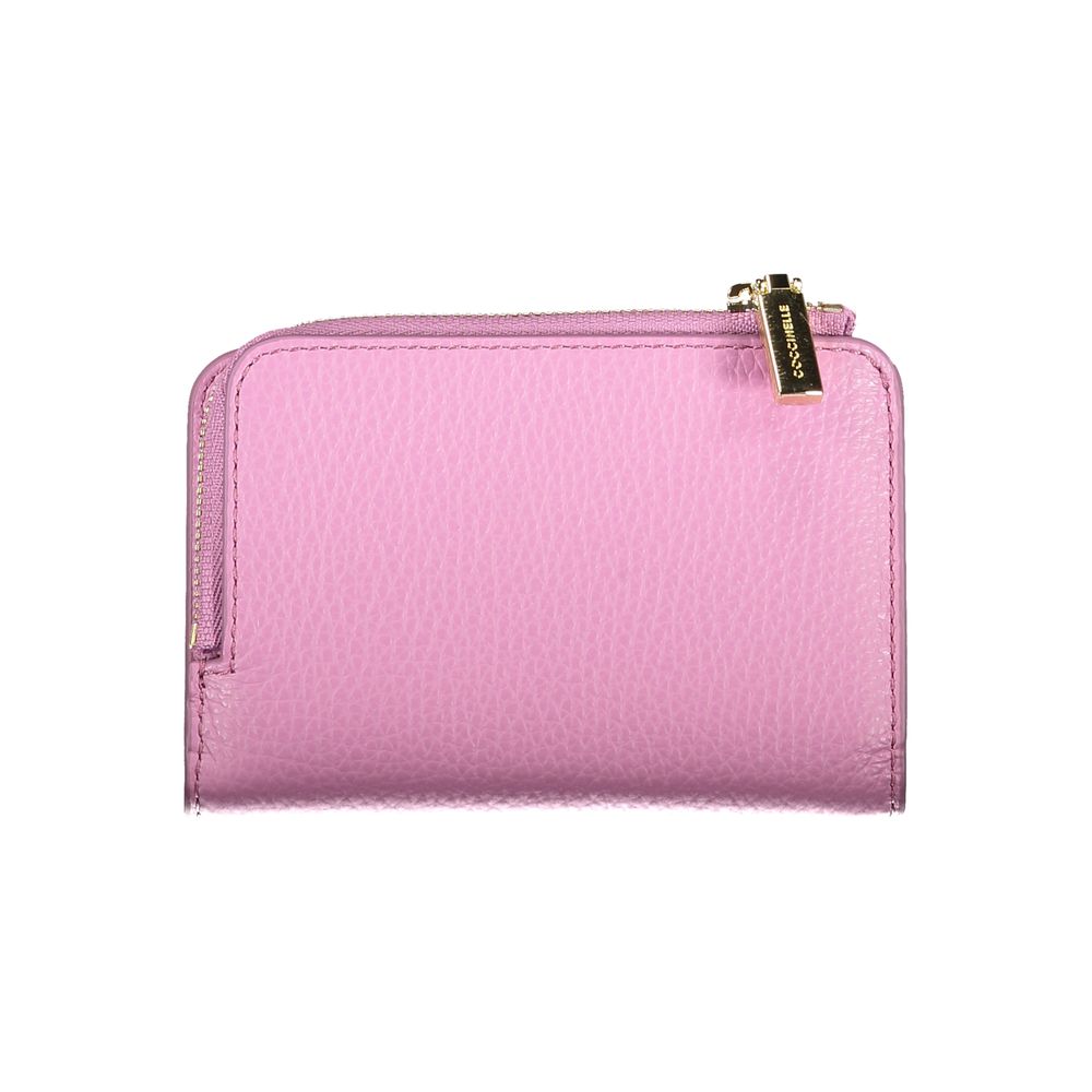 Coccinelle Lila Leder Portemonnaie
