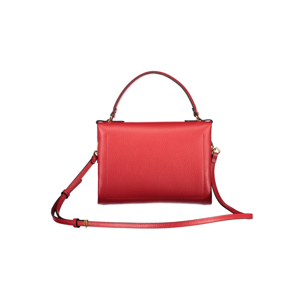 Coccinelle Rote Lederhandtasche
