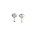 Alessandra Rich Silberne Ohrringe aus Metall