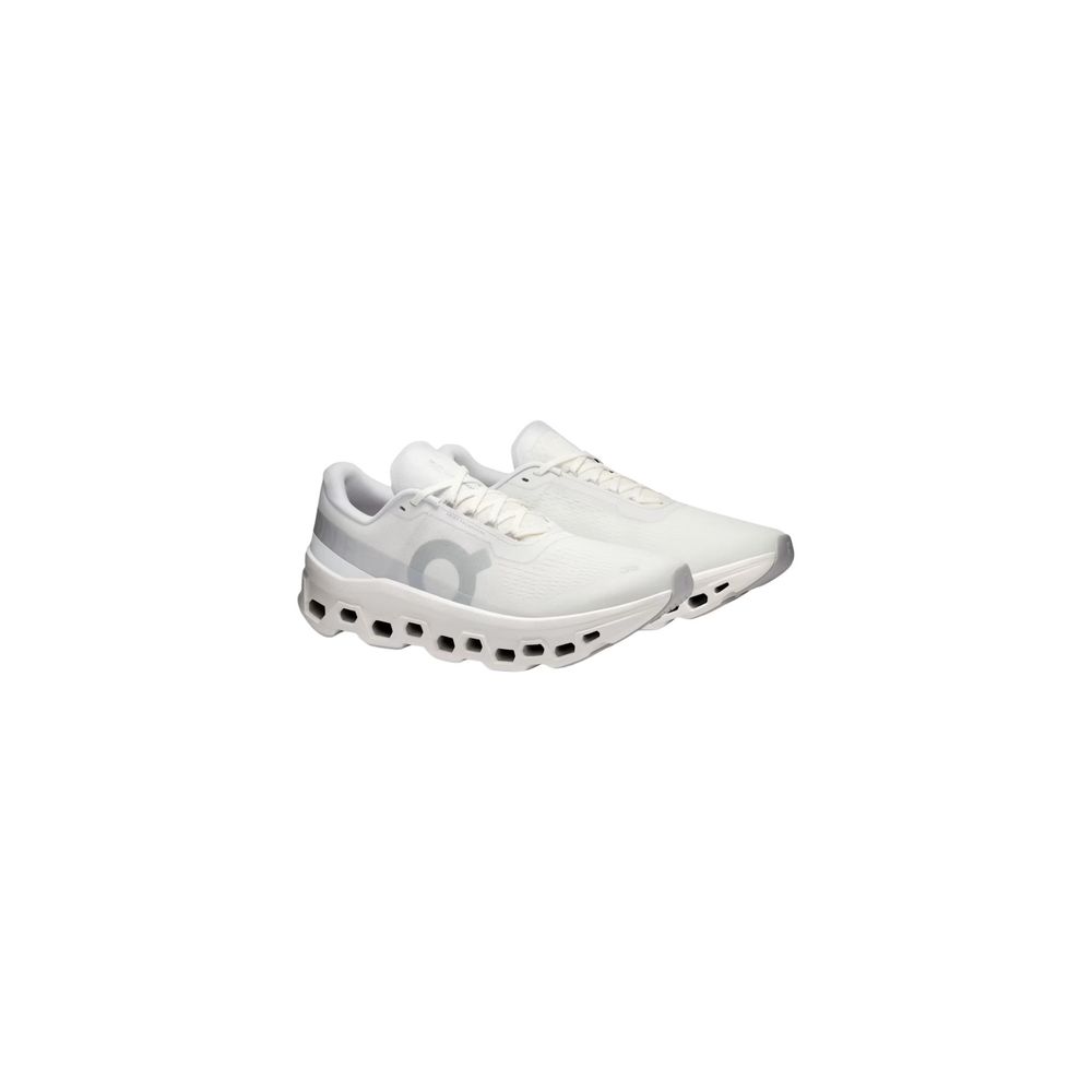On Running Weiße Sportschuhe aus recyceltem Polyester