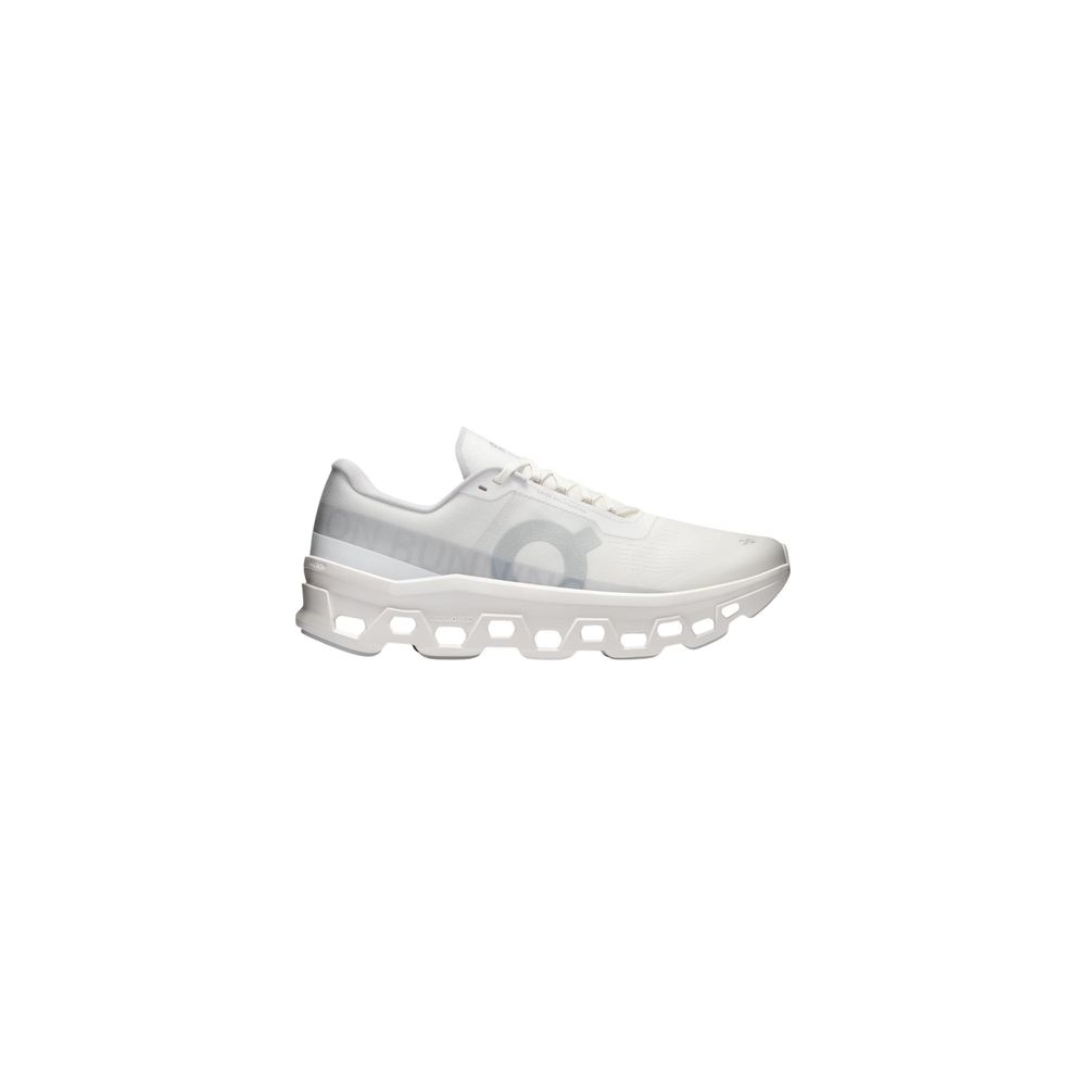 On Running Weiße Sportschuhe aus recyceltem Polyester