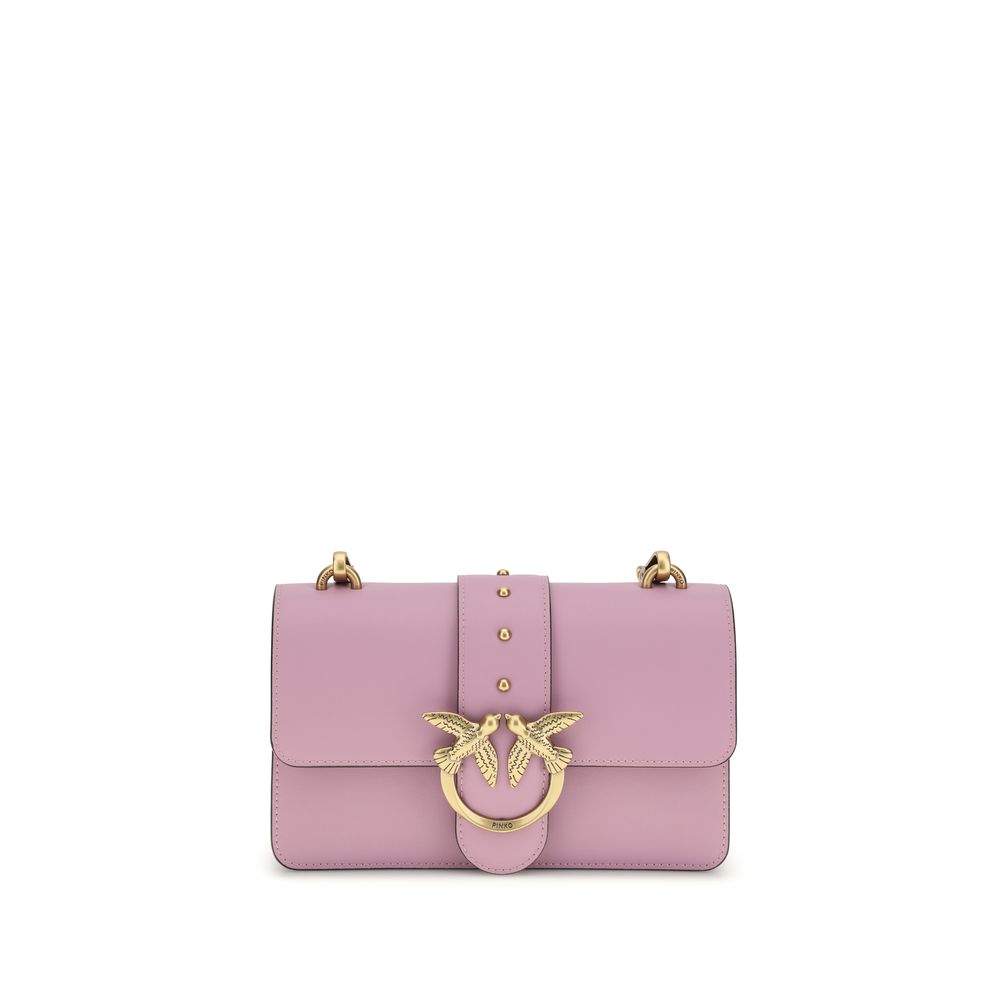 PINKO Multicolor Calf Leather Bos Taurus Schultertasche