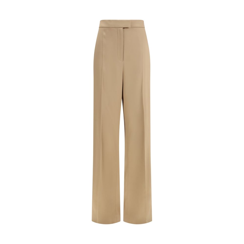 Valentino Beige Seiden-Anzughose