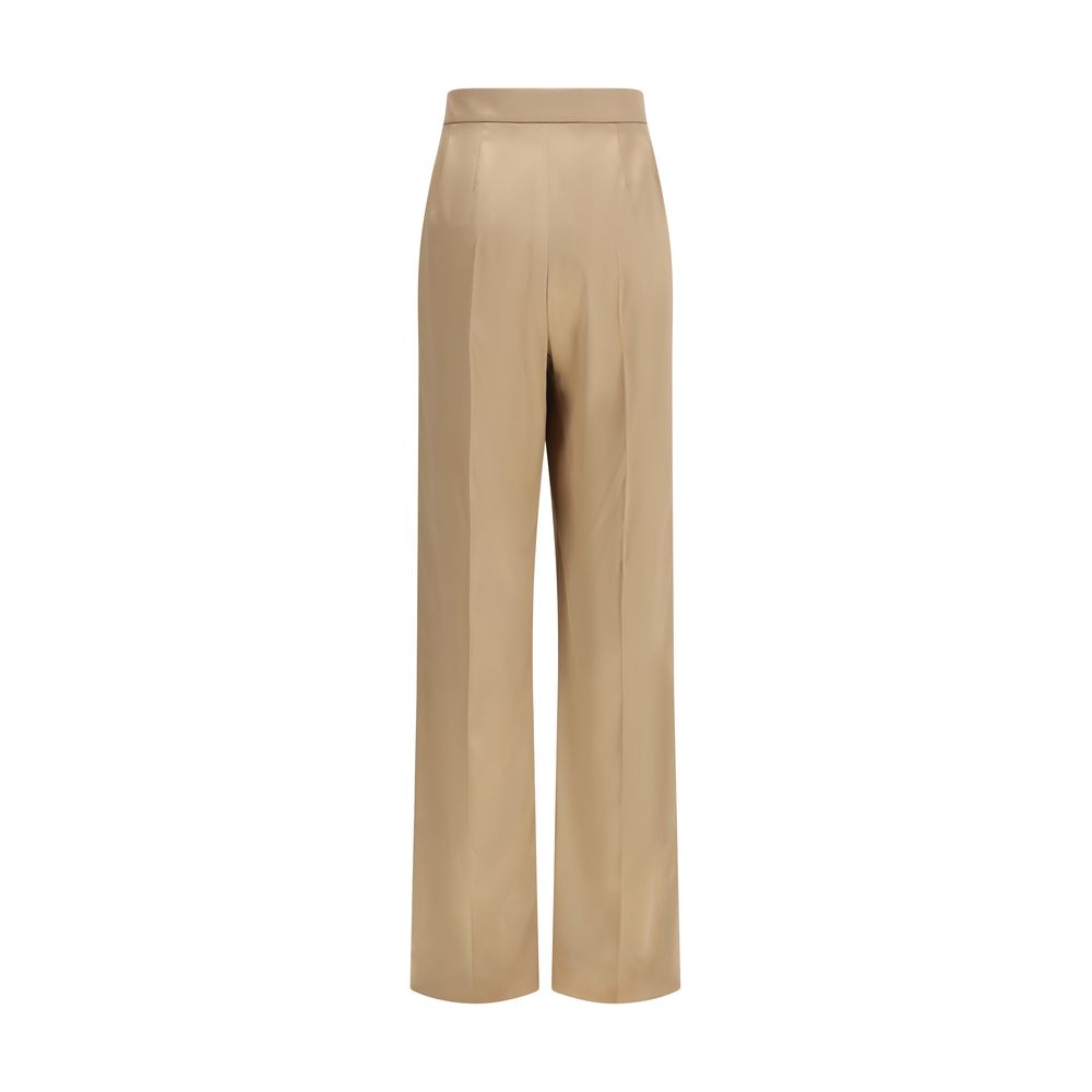 Valentino Beige Seiden-Anzughose