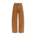 Jacob Cohen Braune Baumwolljeans im Relaxed Fit