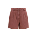 Brunello Cucinelli Braune Baumwoll-Bermudashorts