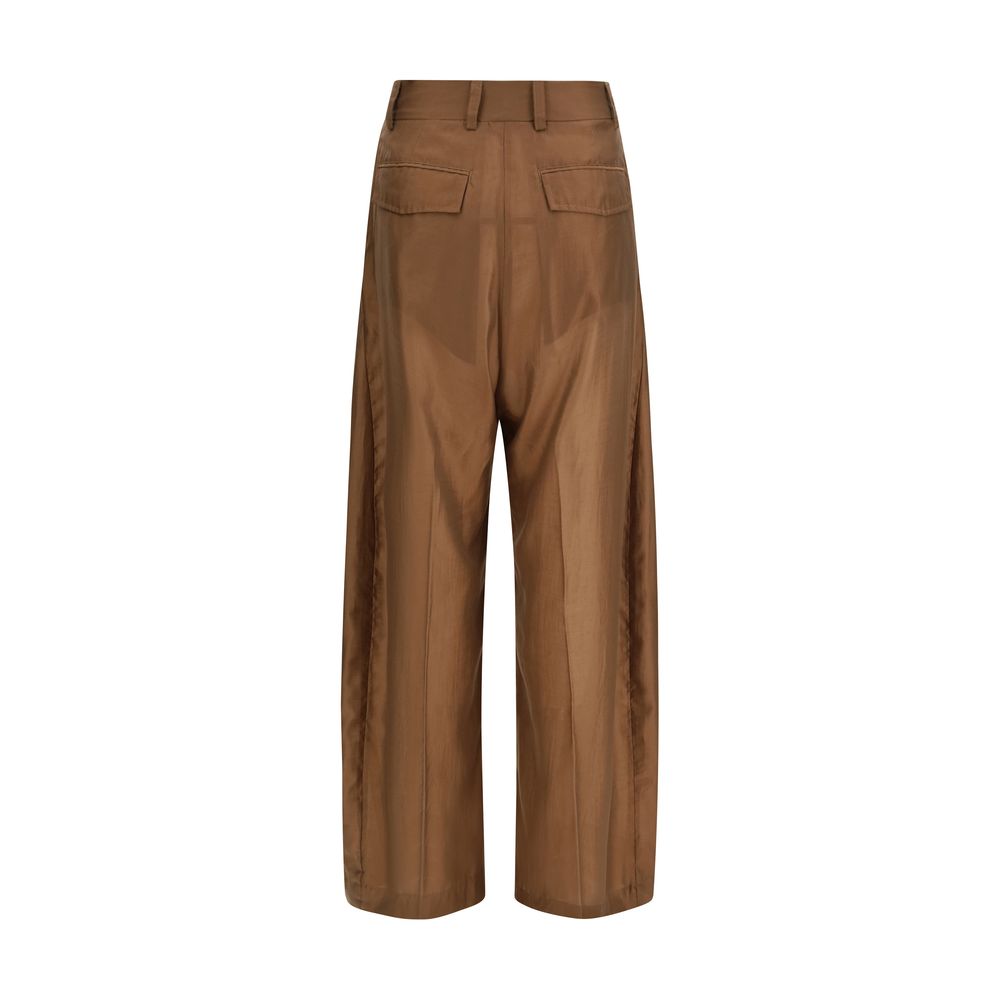 The Latest Braune Baumwollhose für die Freizeit