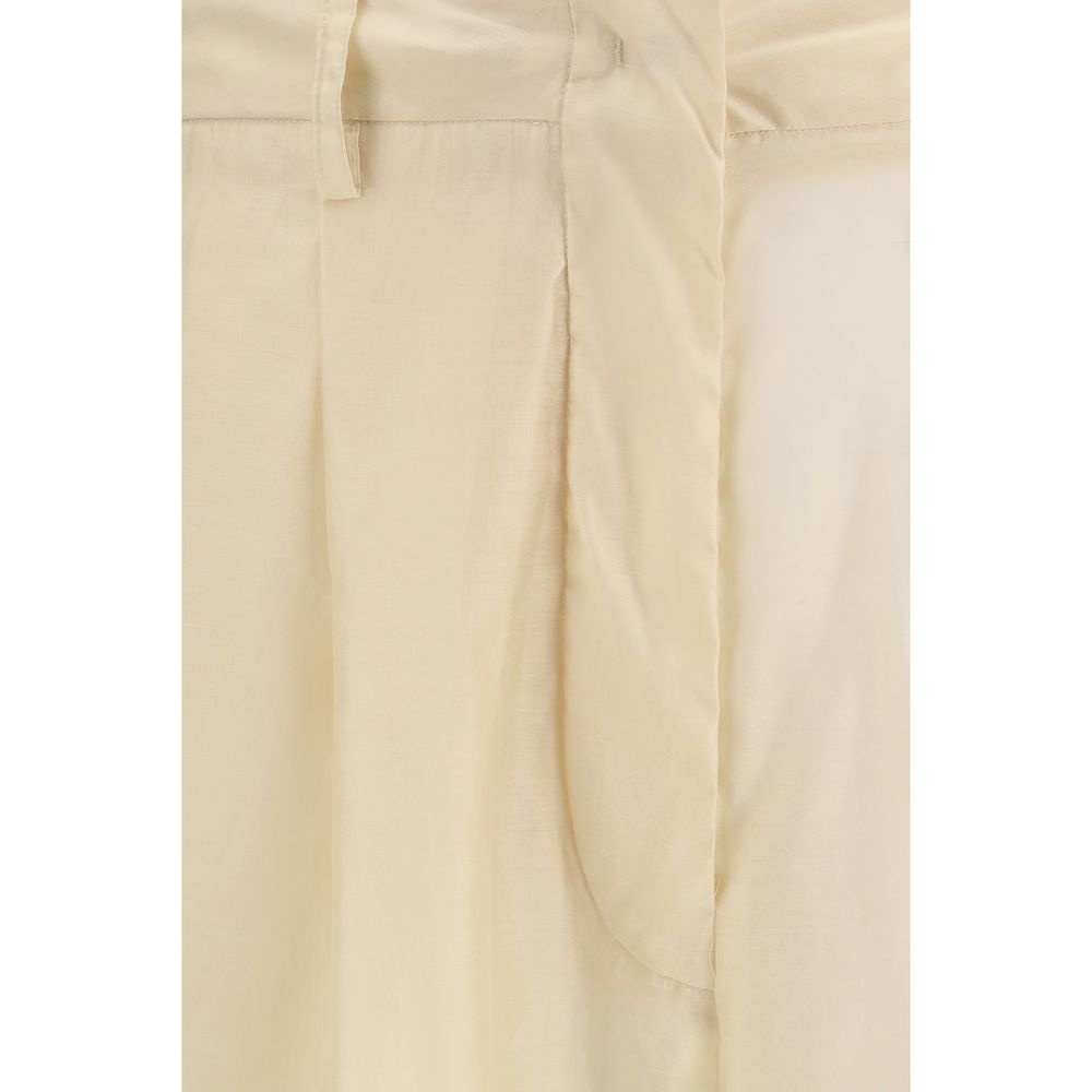 The Latest Beige Baumwollhose für die Freizeit