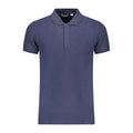 Ellesse Blaues Baumwoll-Poloshirt für Herren