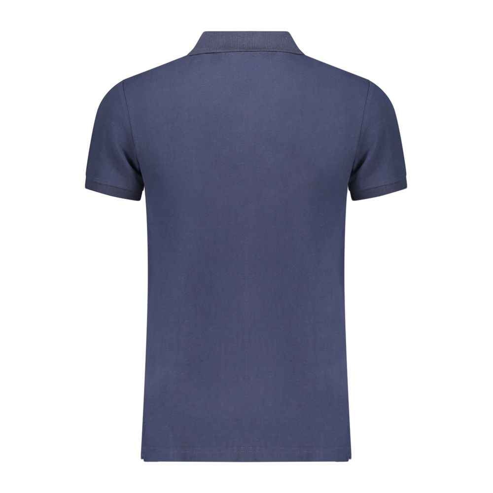 Ellesse Blaues Baumwoll-Poloshirt für Herren