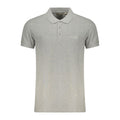 Ellesse Grigio Baumwoll-Herrenpoloshirt