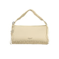 Desigual Damen-Handtasche aus beigem Polyurethan
