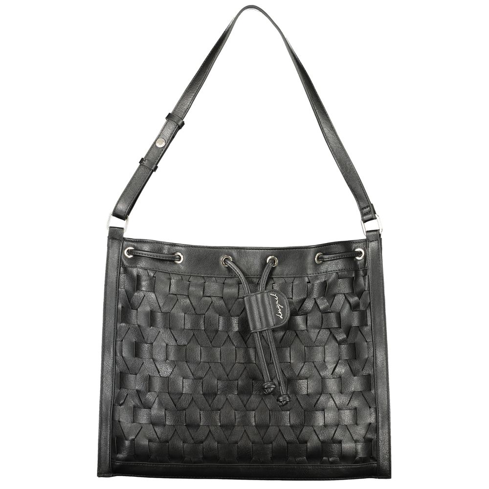 Desigual Women's Black Polyurethane Backpack