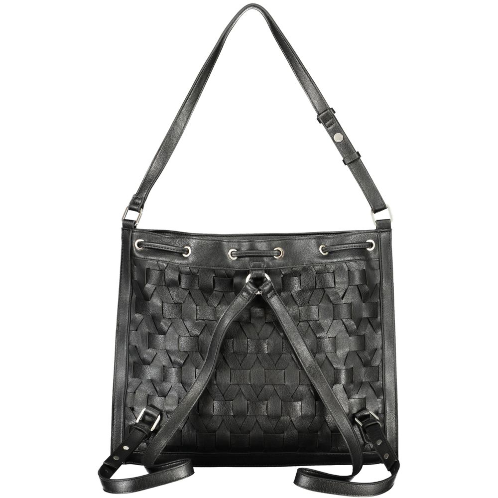 Desigual Women's Black Polyurethane Backpack