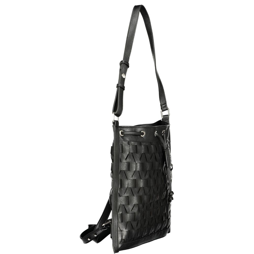 Desigual Women's Black Polyurethane Backpack