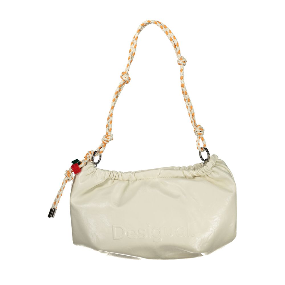 Desigual Women's White Polyurethane Handbag
