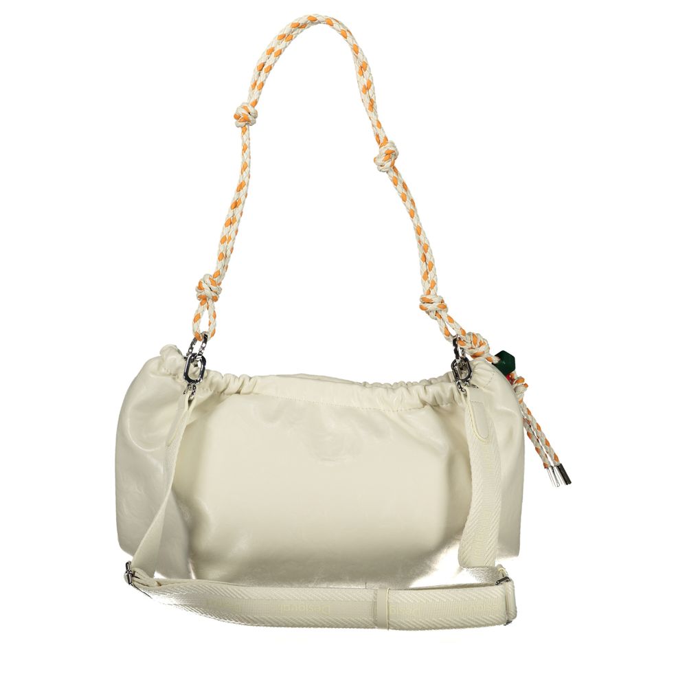 Desigual Women's White Polyurethane Handbag