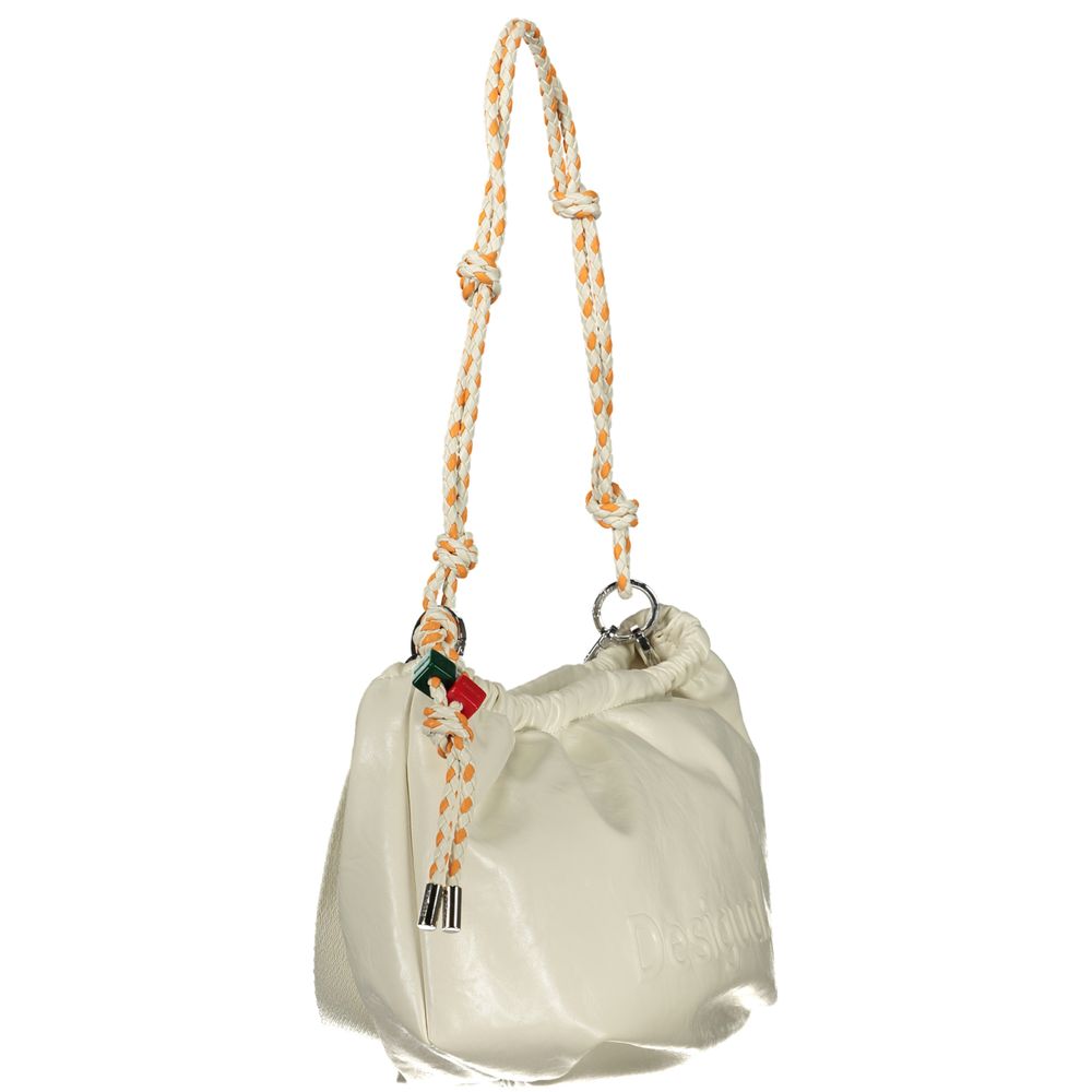 Desigual Women's White Polyurethane Handbag
