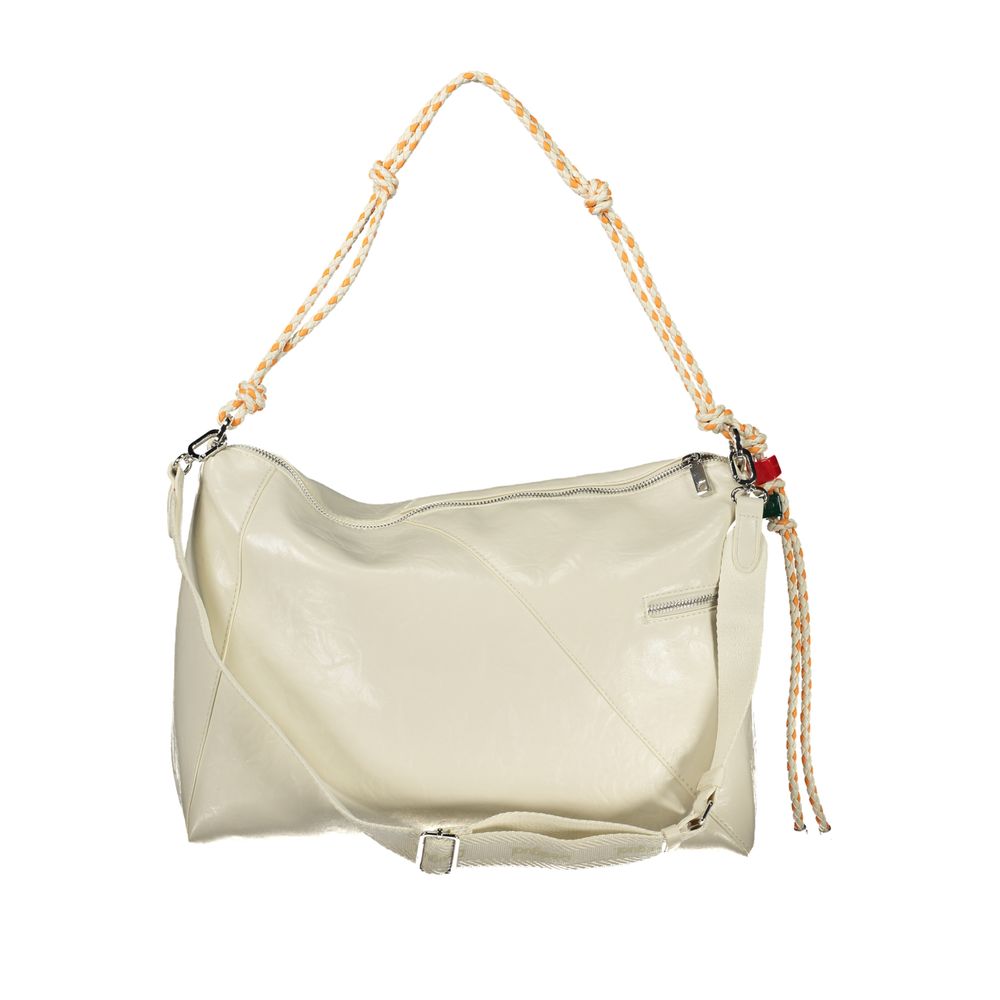 Desigual Weiße Handtasche aus Polyethylen