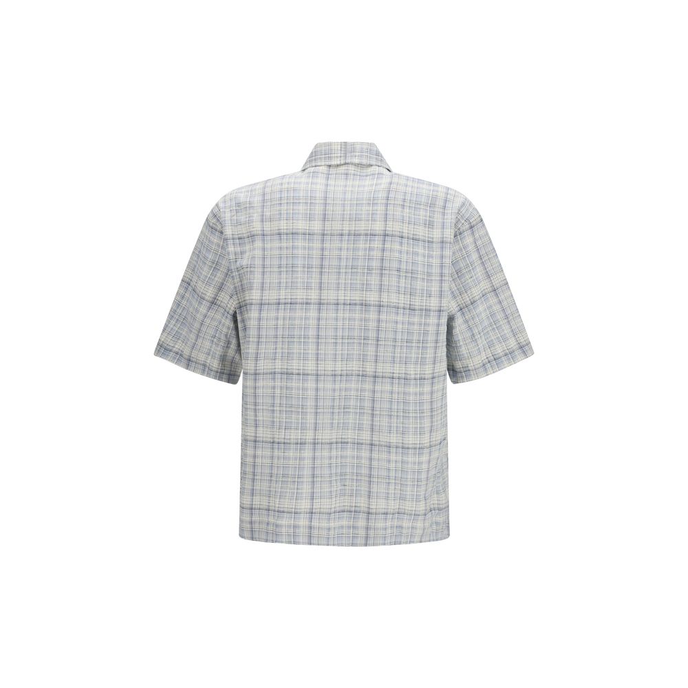 Sunflower Blue Patterned Cotton Shirt