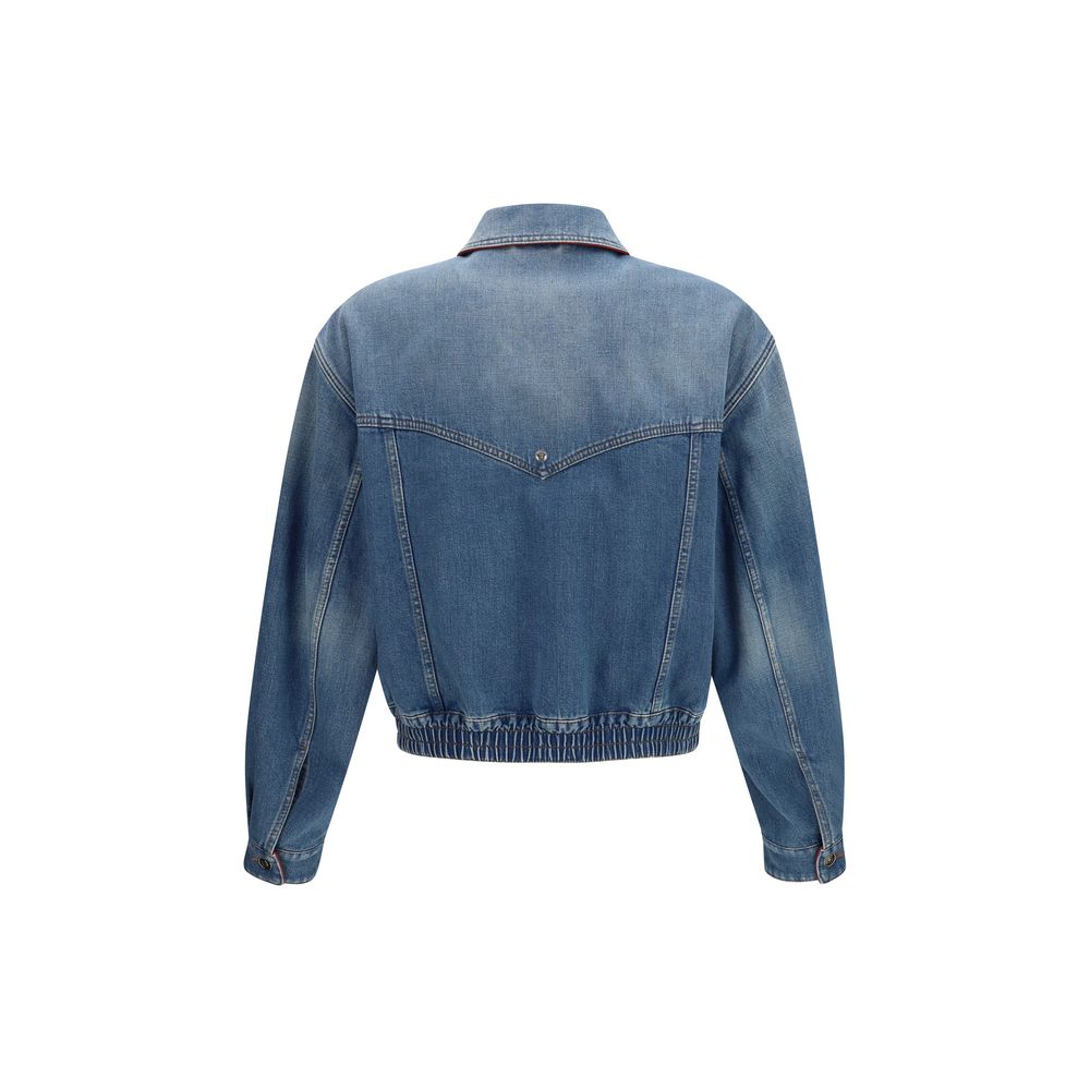 Versace Blaue Baumwollkleidung