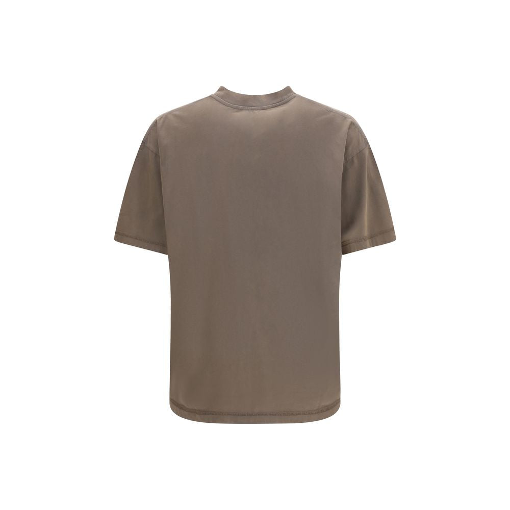 Represent brown cotton T-shirt