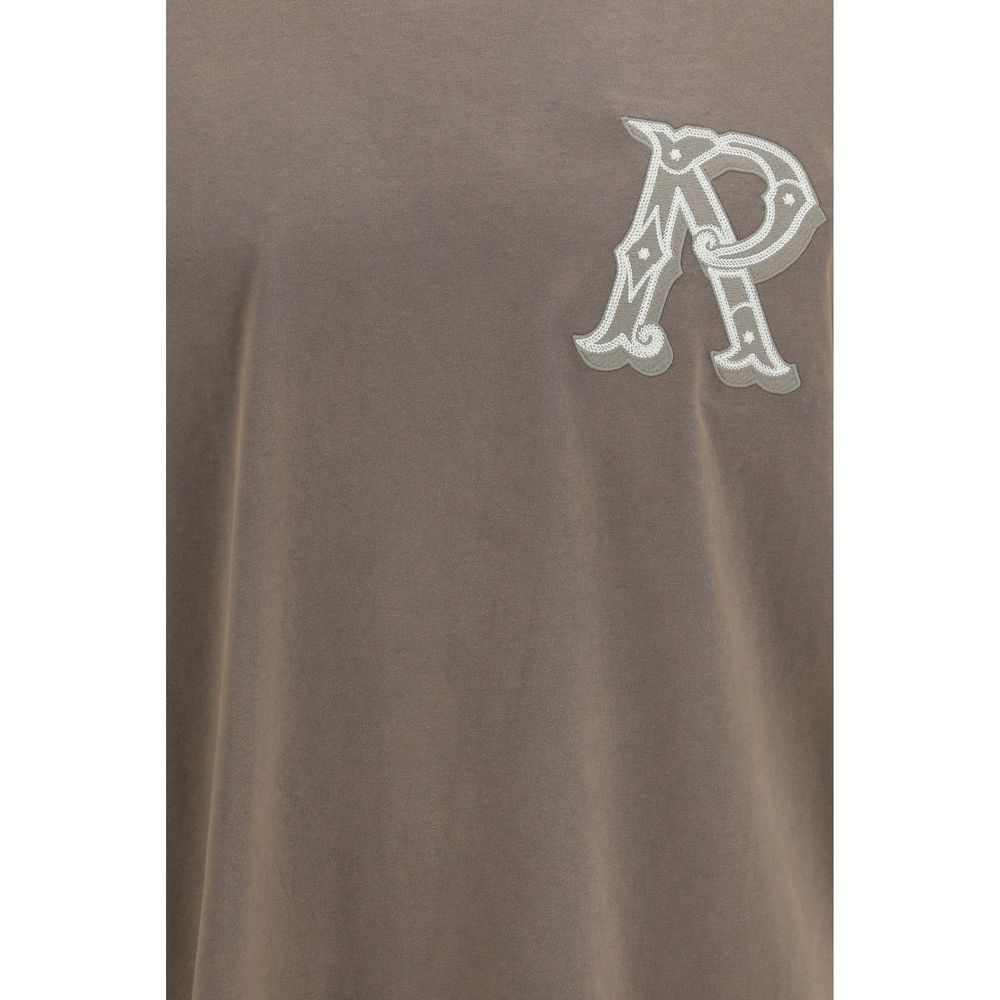 Represent brown cotton T-shirt