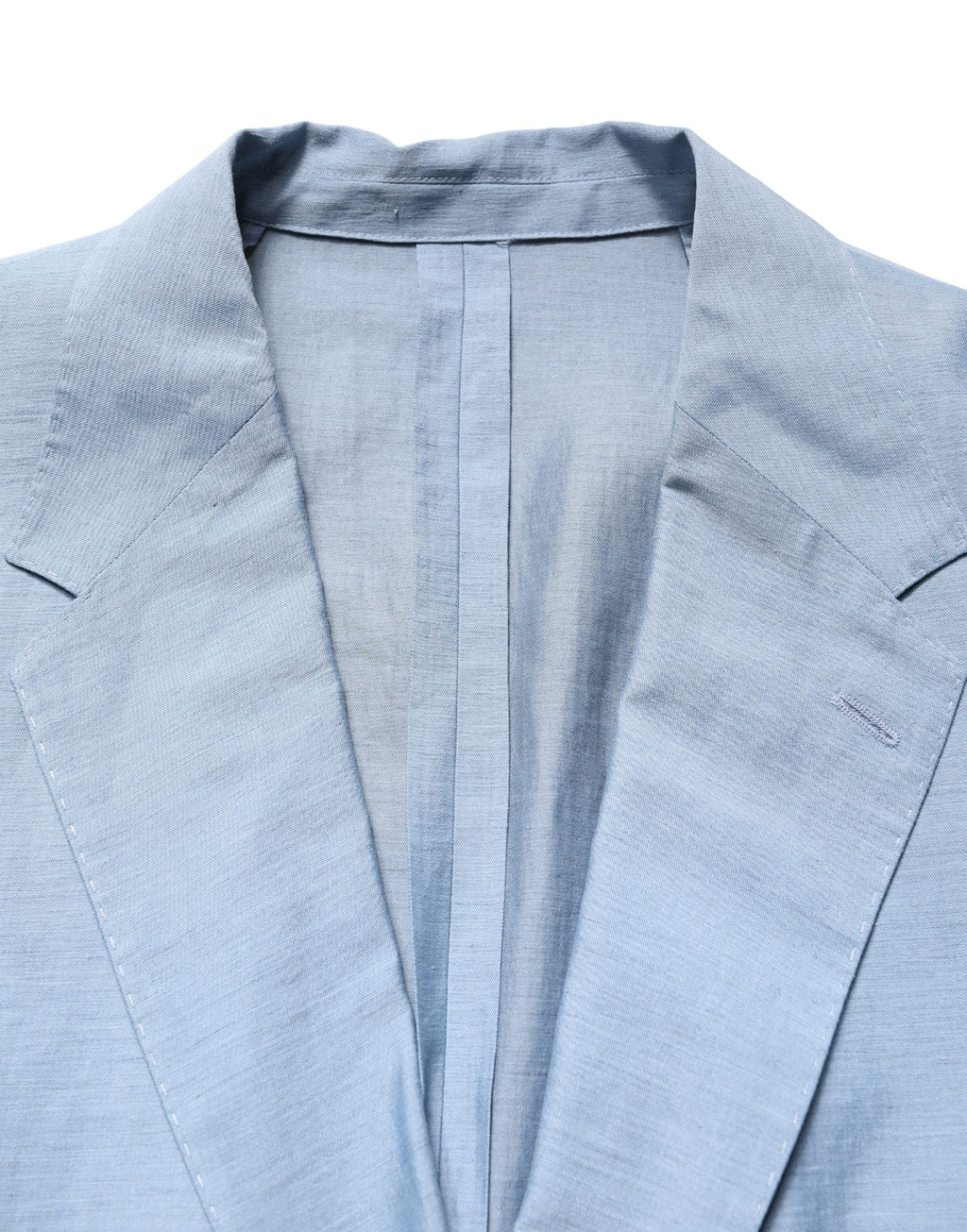 Dolce & Gabbana Hellblaue einreihige Herrenjacke Blazer