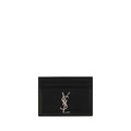 Saint Laurent Black Calfskin Bos Taurus Wallet