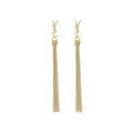 Saint Laurent Ohrringe aus Goldmessing