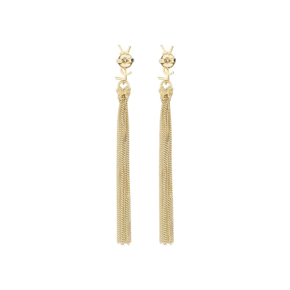 Saint Laurent Ohrringe aus Goldmessing