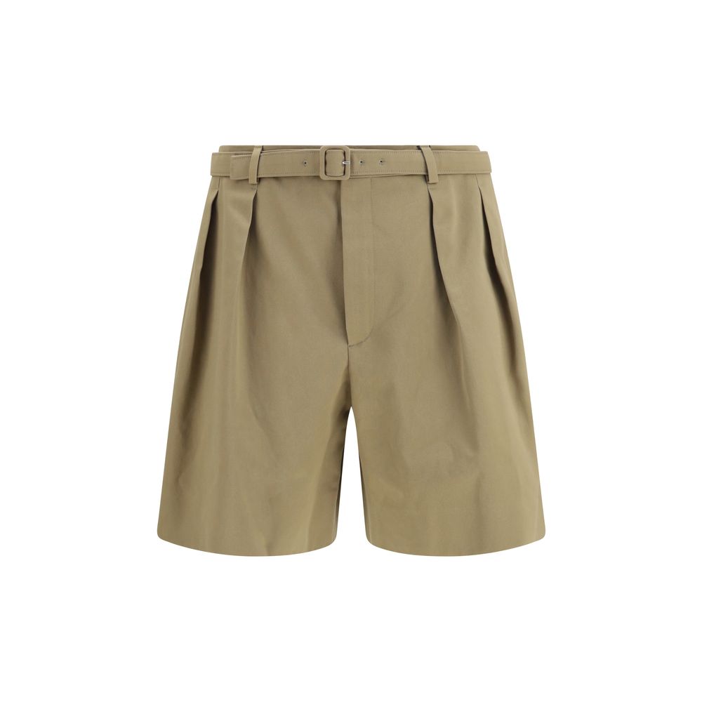 Saint Laurent Beige Baumwoll-Bermudashorts