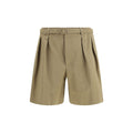 Saint Laurent Beige Baumwoll-Bermudashorts