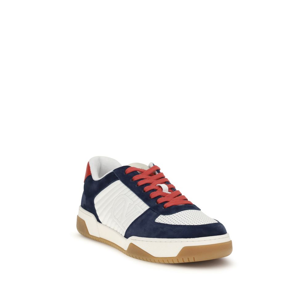 Valentino Garavani Schwarze Bos Taurus Athletic Sneaker aus Kalbsleder