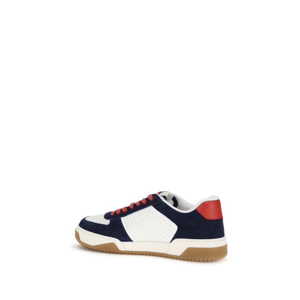 Valentino Garavani Schwarze Bos Taurus Athletic Sneaker aus Kalbsleder