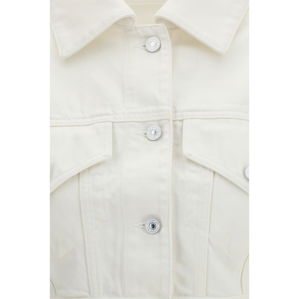 Givenchy Weiße Jeansjacke aus Baumwolle