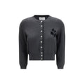 Marant Etoile Grauer Baumwollcardigan