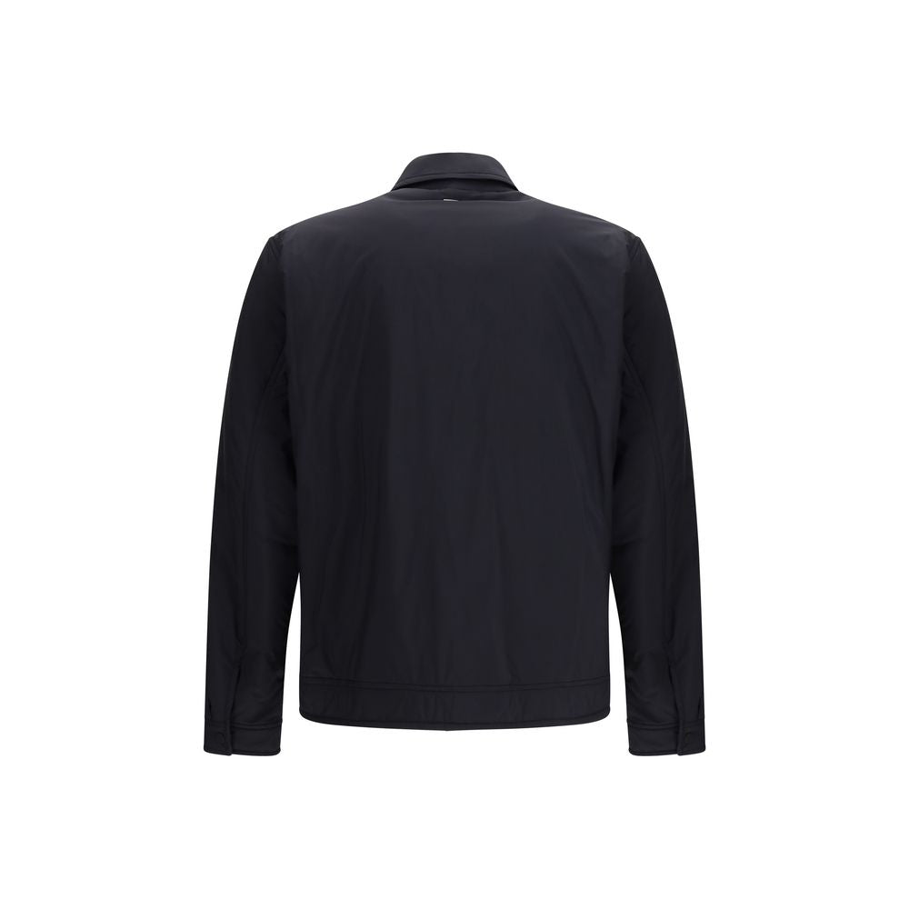 Herno Schwarze Nylon-Shell-Jacke