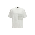 LAMINAR Weißes Baumwoll-T-Shirt