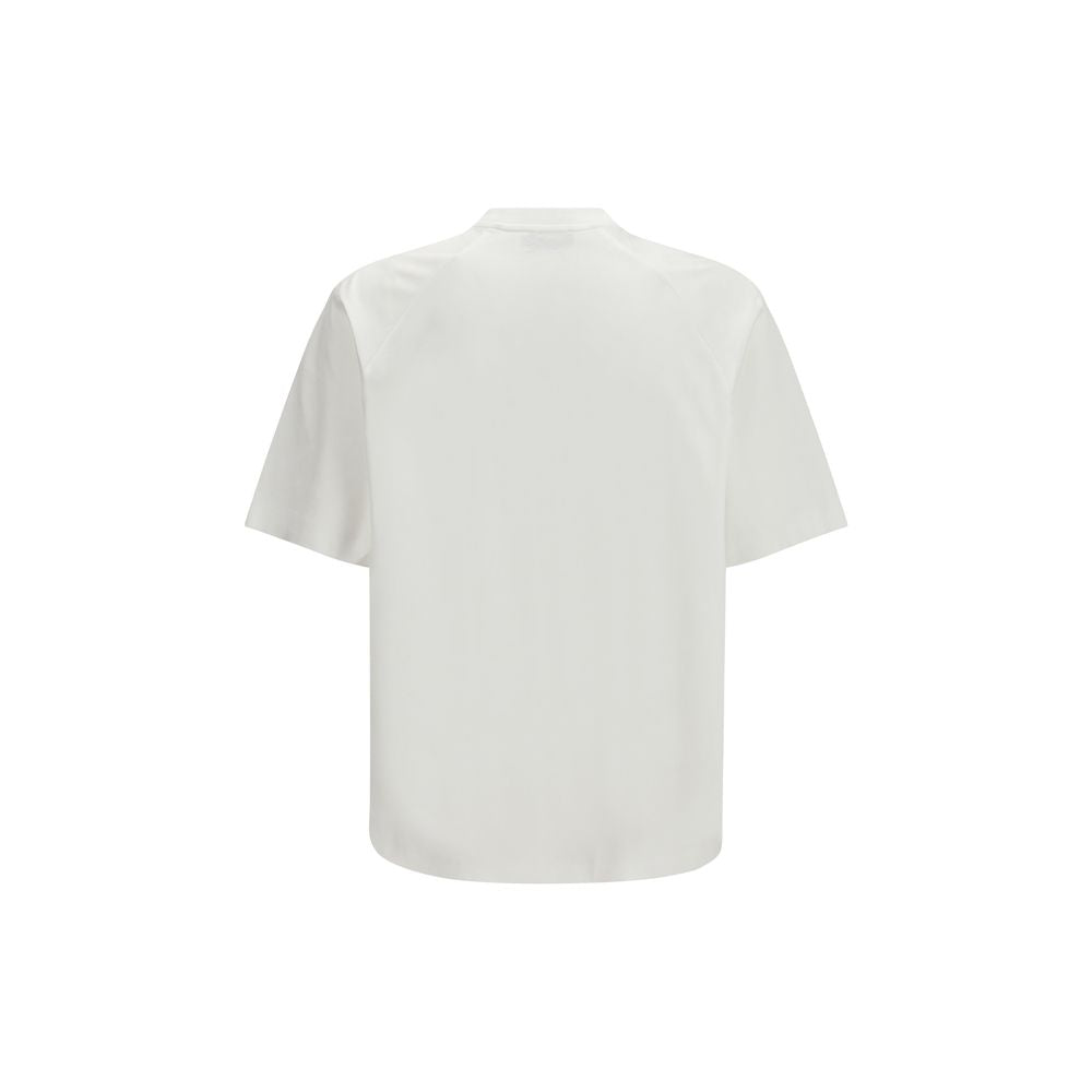 LAMINAR Weißes Baumwoll-T-Shirt