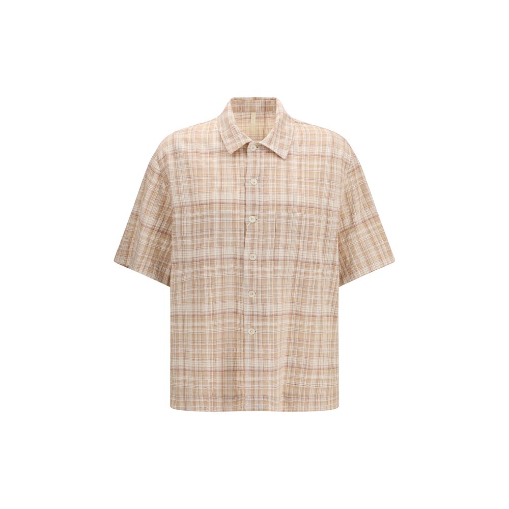 Sunflower Orange Cotton Patterned Shirt