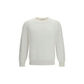 Brunello Cucinelli Weißes Baumwoll-Sweatshirt