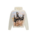 Represent Weißes Baumwoll-Sweatshirt