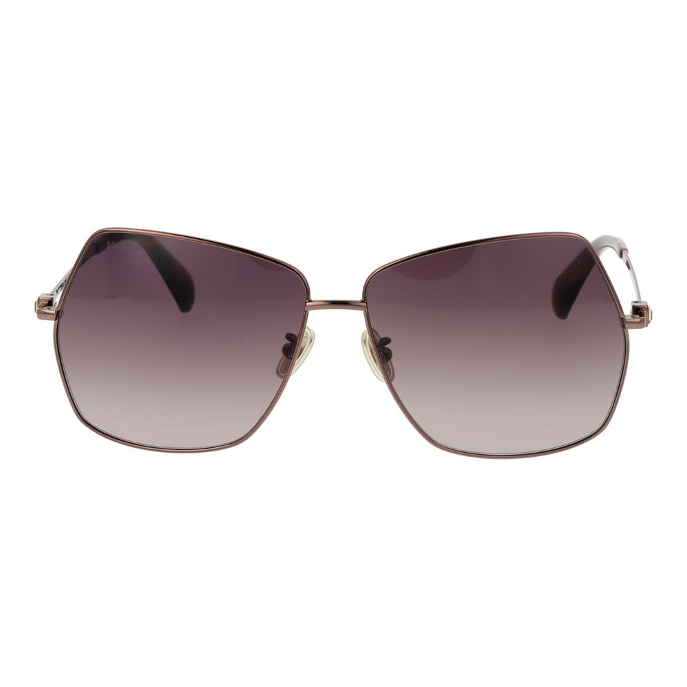 Max Mara Sonnenbrille aus Bronze-Metall